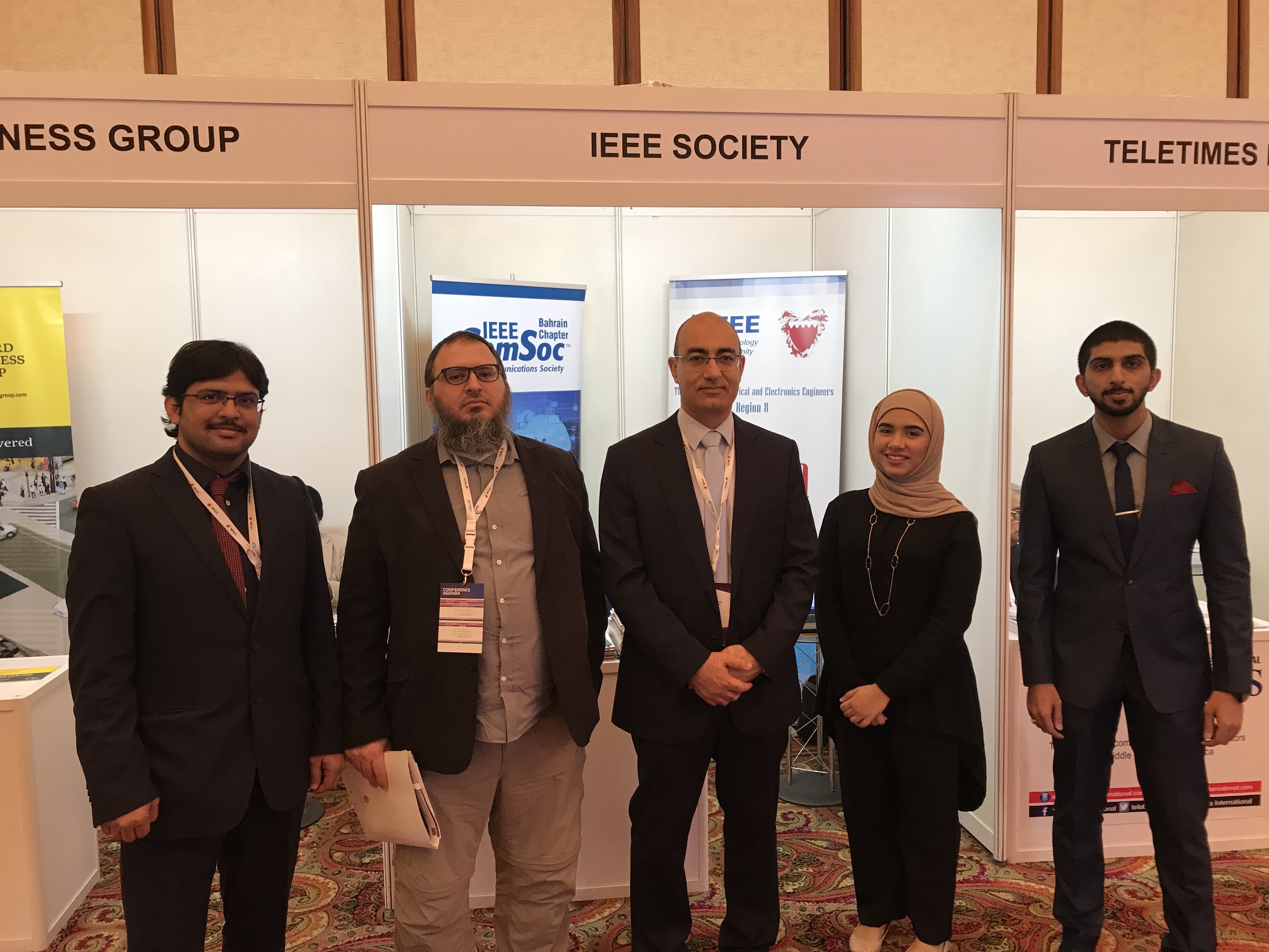 IEEE ComSoc Bahrain chapter Signed MOU to be strategic partner with BTECH and Worksmart W.L.L (2018)